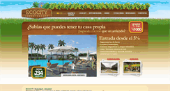 Desktop Screenshot of ecocity.com.ec