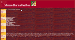 Desktop Screenshot of colorado-dharma-coalition.ecocity.org